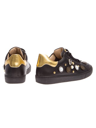 Чорні кеди FLORENS : фото 2 - Invogue